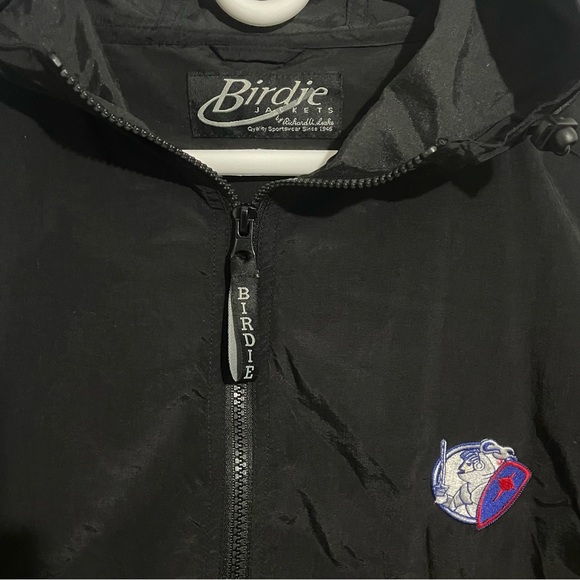 Birdie Jackets Size Small Mens Full Zip Embroidered Golf Weather Jacket Nylon - Picture 2 of 12